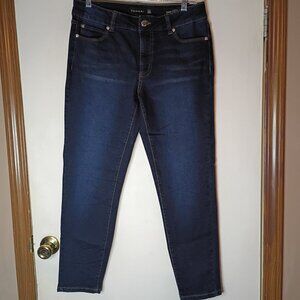 Tahari Chloe Skinny Jeans Women's Size 8/29 Dark Wash Stretch Denim Pants